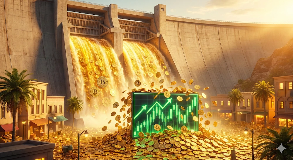 bitcoin inflow 22 triliun sinyal bull run