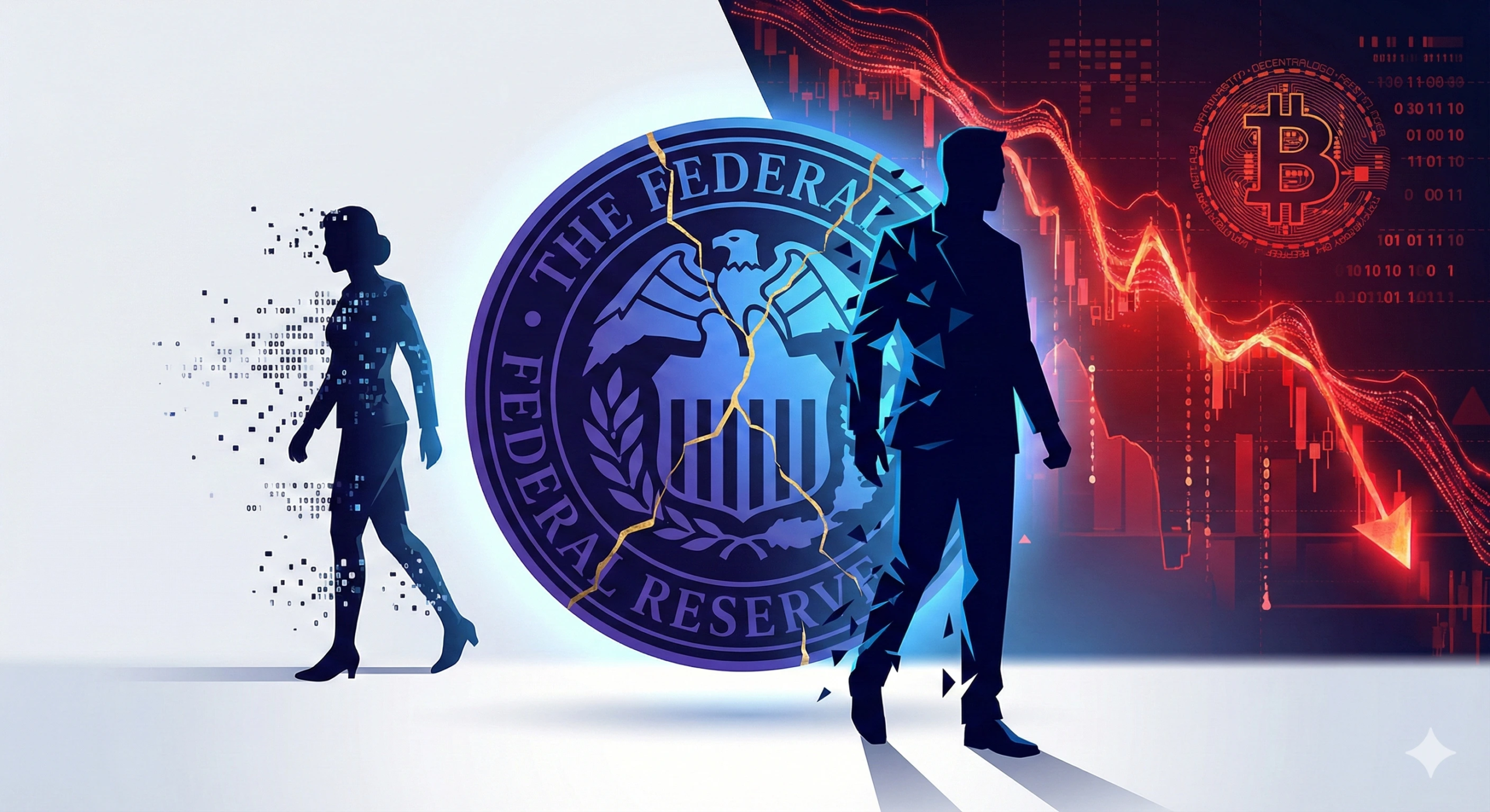 Harga Bitcoin Terjun Bebas ke Rp1,3 Miliar! Drama "Ganti Bos" The Fed Bikin Pasar Panik