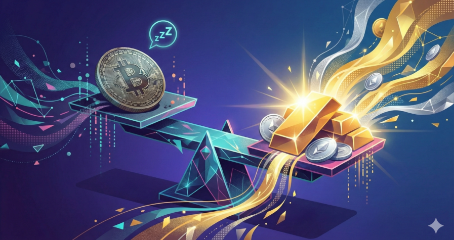 Harga Bitcoin "Mager", Emas dan Perak Justru Jadi Primadona!