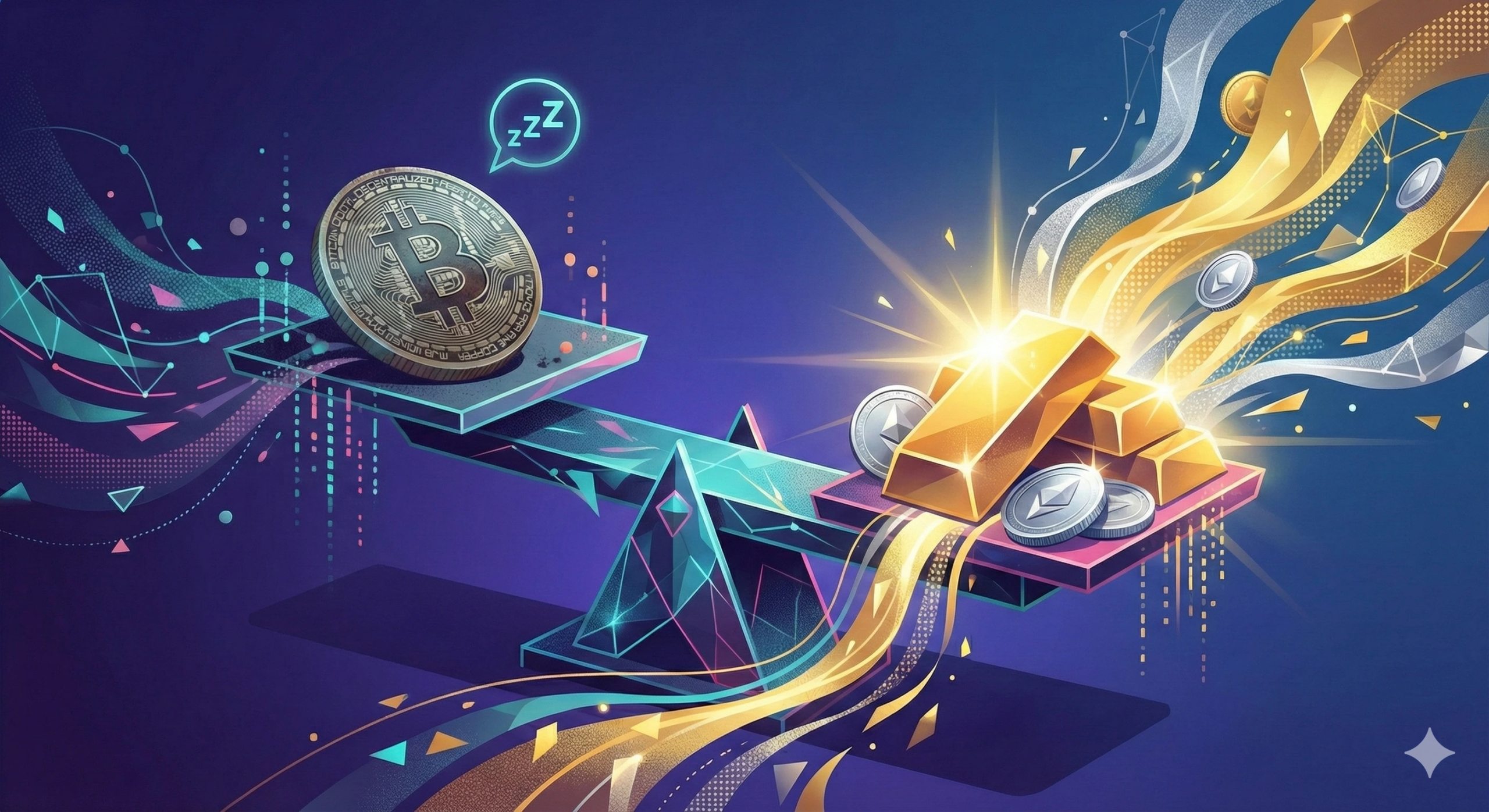 Harga Bitcoin "Mager", Emas dan Perak Justru Jadi Primadona!