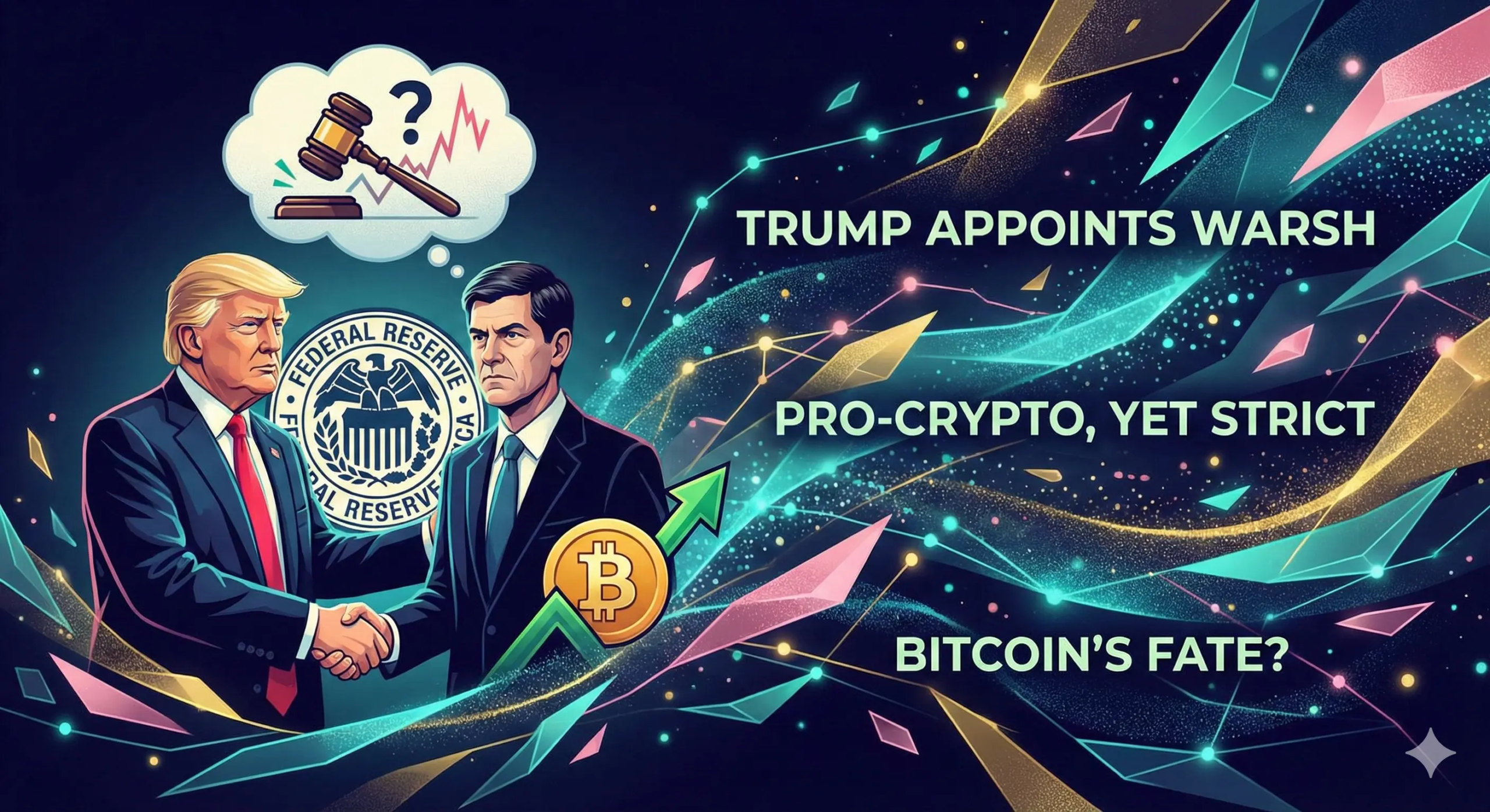 Trump Tunjuk Kevin Warsh Jadi Bos The Fed: Pro-Kripto Tapi 'Galak', Nasib Harga Bitcoin Aman?