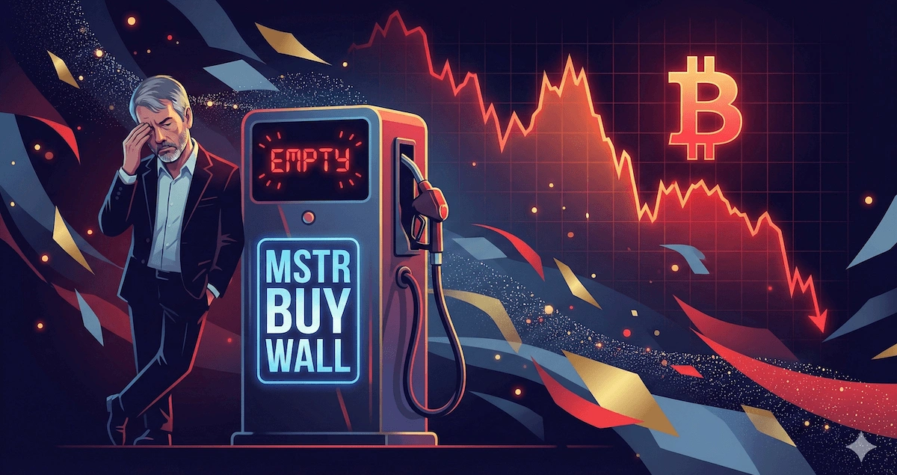 Michael Saylor dan saham Microstrategy yang anjlok menyebabkan harga bitcoin turun karena sentimen pasar