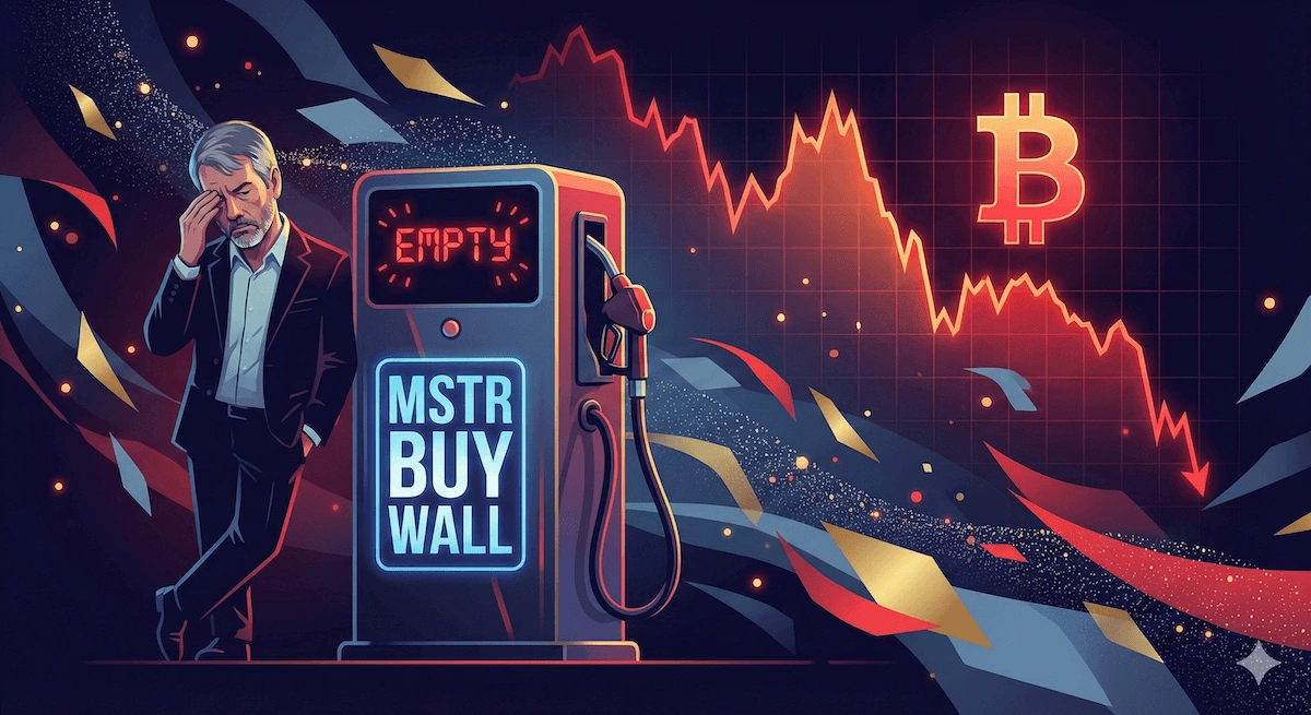 Michael Saylor dan saham Microstrategy yang anjlok menyebabkan harga bitcoin turun karena sentimen pasar
