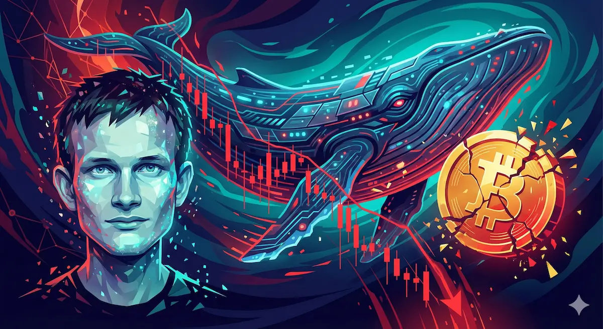 Dampak penjualan aset oleh vitalik buterin dan investor paus terhadap penurunan harga ethereum dan bitcoin