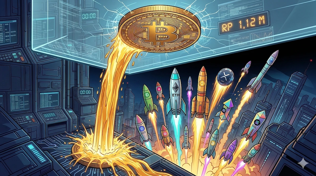 Harga Bitcoin Gagal Tembus Rp1,12 Miliar, Investor Malah Pesta Altcoin! Waktunya Rotasi?