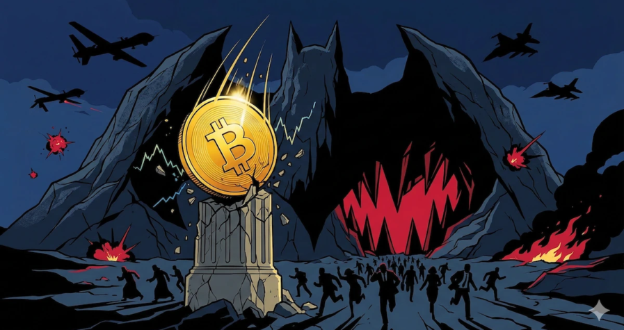 Harga Bitcoin Gagal Bertahan di Puncak, Waspada "Jebakan Batman" Akibat Perang Iran!