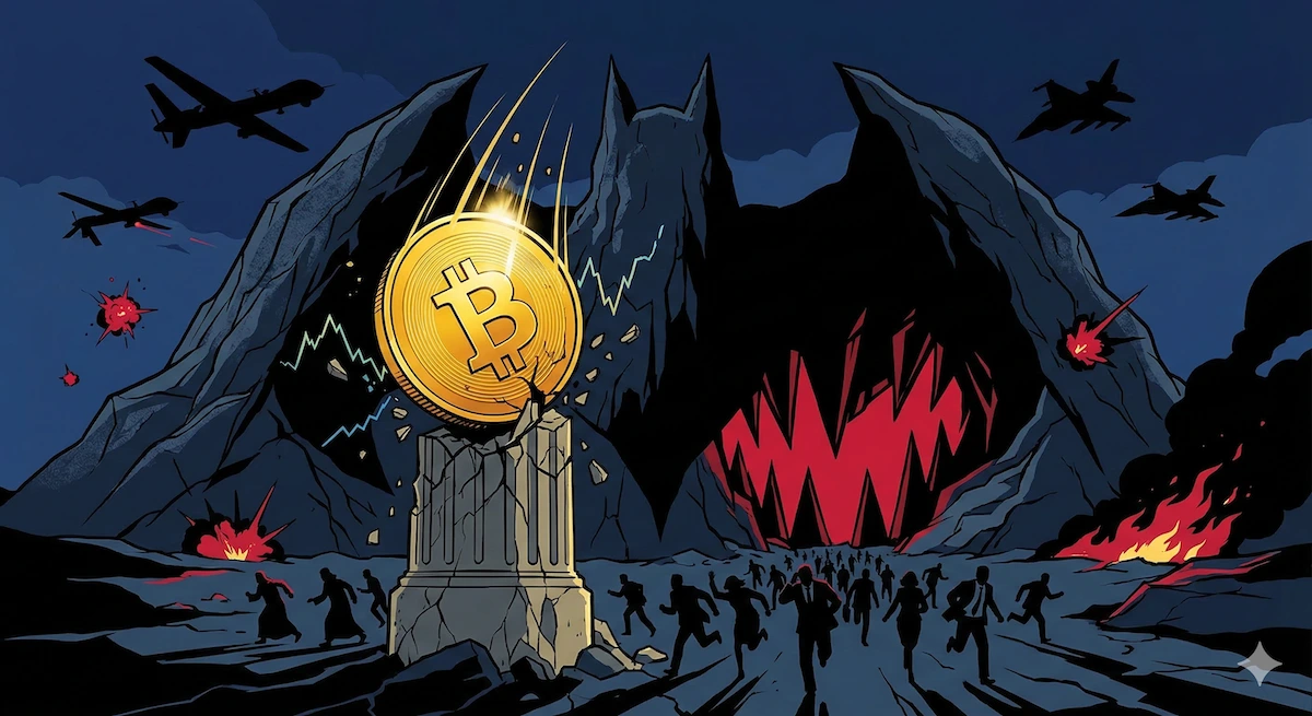 Harga Bitcoin Gagal Bertahan di Puncak, Waspada "Jebakan Batman" Akibat Perang Iran!