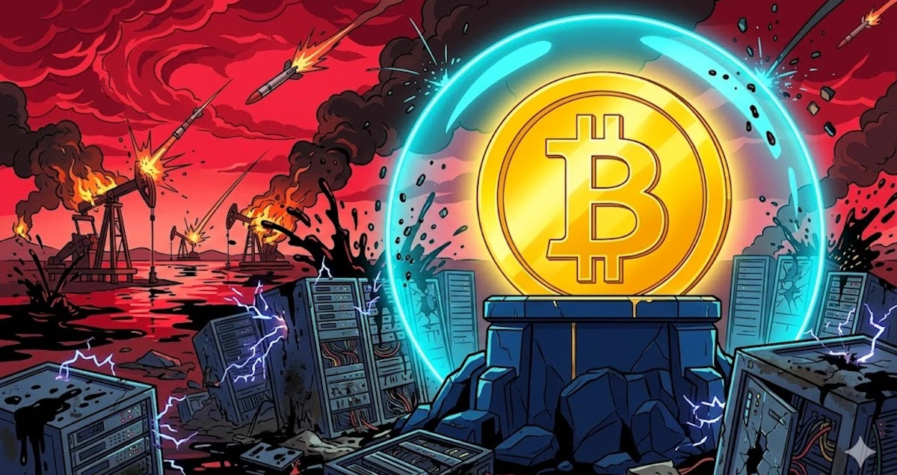 Perang Bikin Harga Minyak Meledak, "Pabrik" Kripto Gulung Tikar! Alarm Bahaya Buat Harga Bitcoin?