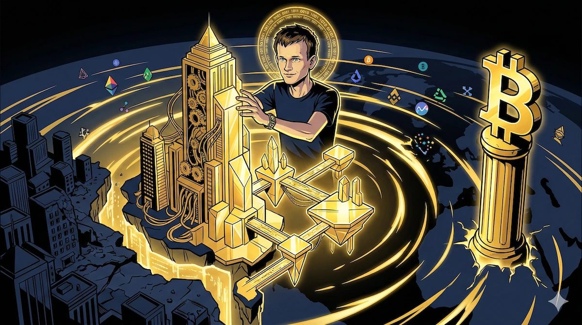 Vitalik Buterin Rombak Visi Ethereum Jadi "Pulau Digital", Apa Efeknya ke Harga Bitcoin dan Pasar Kripto?
