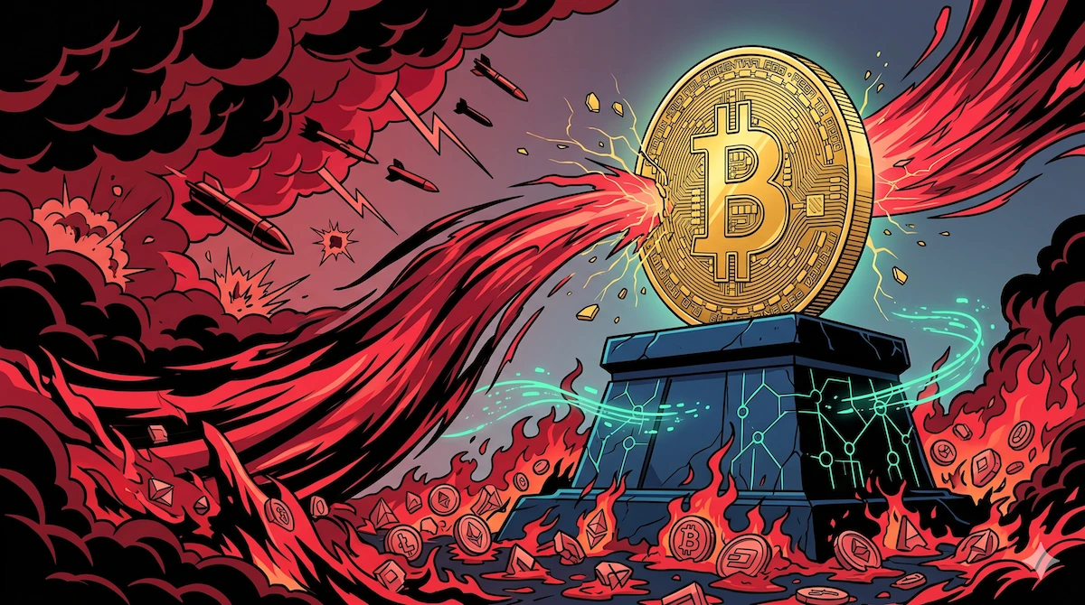 Geopolitik Memanas, Harga Bitcoin Gagal Tembus Rp1,38 Miliar Saat Altcoin Kompak Berdarah!