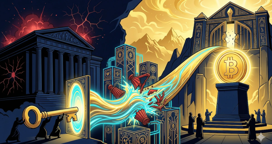 Wall Street Invasi Blockchain Bawa Rp5.617 Triliun, DeFi Uji Nyali! Akankah Mengerek Harga Bitcoin?