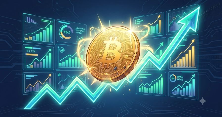 Sinyal Positif dari Pasar Tenaga Kerja AS: Harga Bitcoin Kembali Rebound ke Level $61.000!