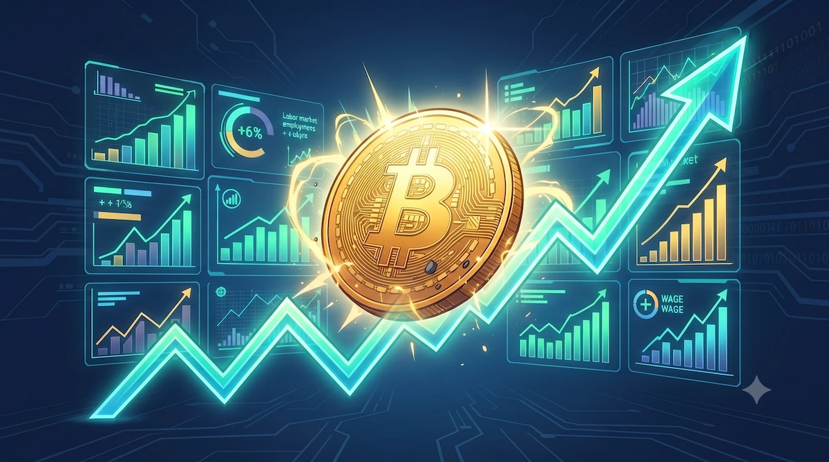 Sinyal Positif dari Pasar Tenaga Kerja AS: Harga Bitcoin Kembali Rebound ke Level $61.000!