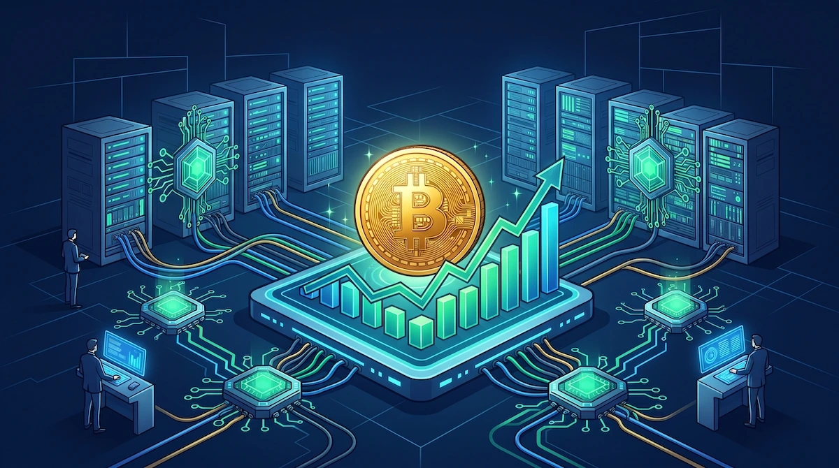 Harga Bitcoin Kembali Merangkak ke Atas $64.000 di Tengah Tren Perpindahan Penambang ke Sektor Kecerdasan Buatan (AI)