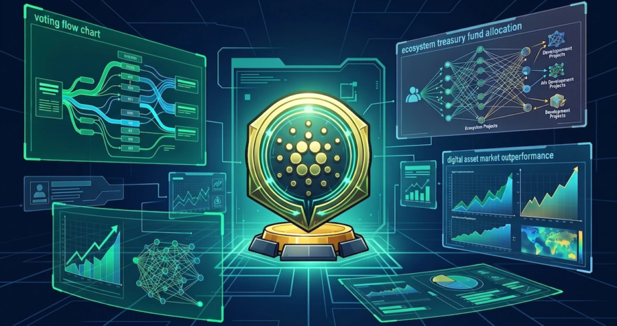 Cardano Melonjak Hampir 8% Ungguli Pergerakan Harga Bitcoin: Voting Proposal Dana Treasury 11,8 Juta ADA Jadi Sorotan Utama