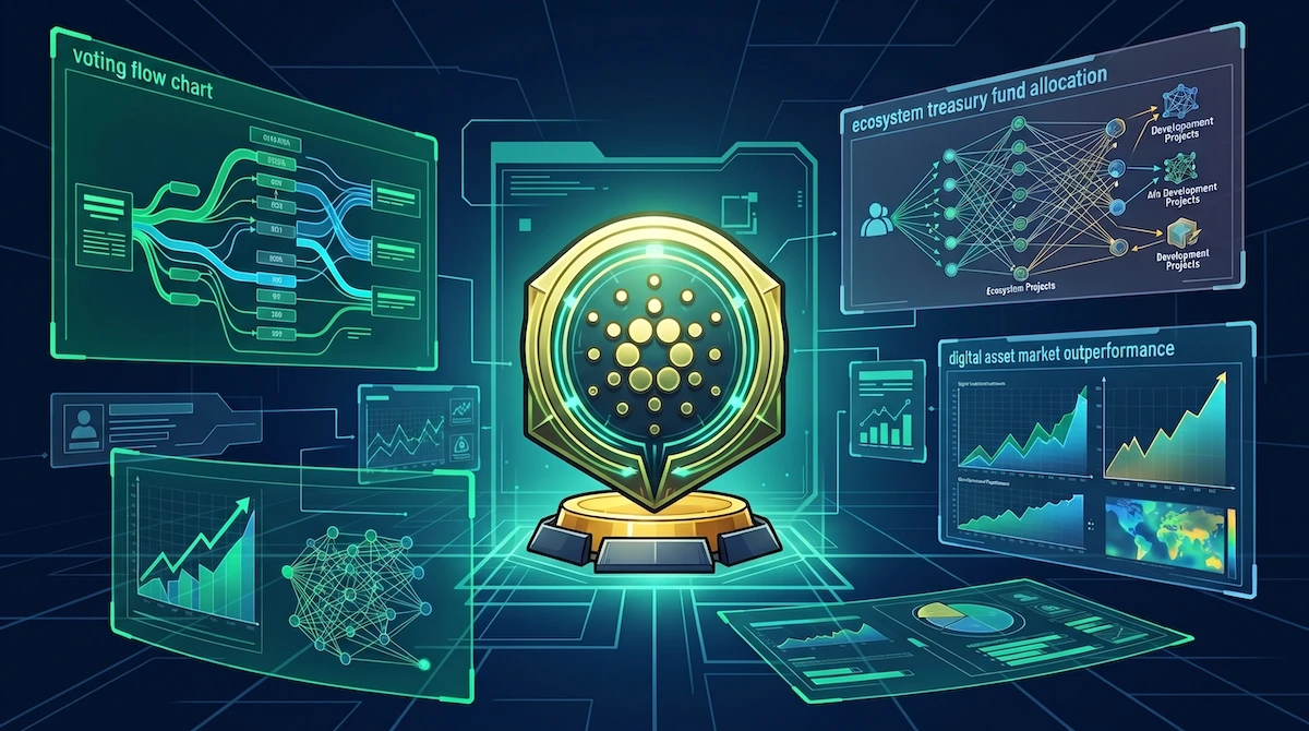 Cardano Melonjak Hampir 8% Ungguli Pergerakan Harga Bitcoin: Voting Proposal Dana Treasury 11,8 Juta ADA Jadi Sorotan Utama
