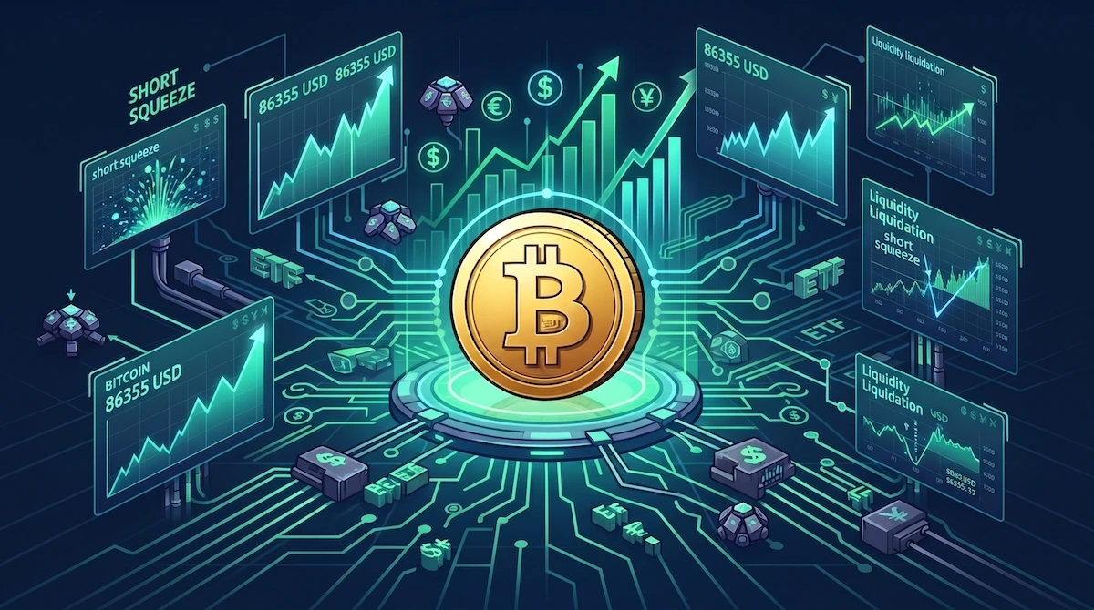 Harga Bitcoin Melesat ke Level Tertinggi Sejak Januari di USD 86.355: Lonjakan Didorong Anjloknya Harga Minyak dan Aksi Short Squeeze