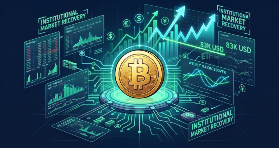 Harga Bitcoin Tembus USD 83.000: Sentimen Titik Terendah Pasar Kembali Menguat Usai Lampaui Rata-Rata Pergerakan Mingguan