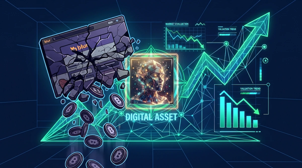 Marketplace NFT Blur Tutup Antarmuka Web dan Token BLUR Anjlok 30%: Akhir Era Kejayaan Siklus NFT 2022–2023